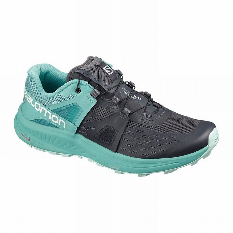 Salomon ULTRA W /PRO Zapatillas Trail Running Mujer - Azules Oscuro / Turquesa - Colombia (67140-LWK